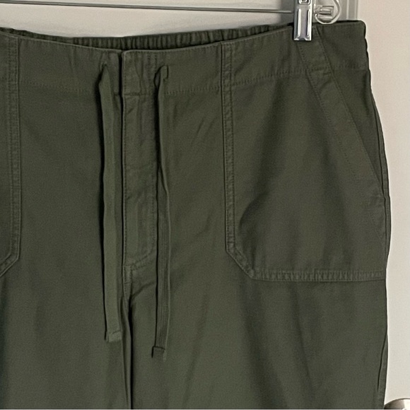 New! J. Crew Green Cotton Tie Waist Drawstring Camp Pants NWT 35388 - Picture 5 of 12